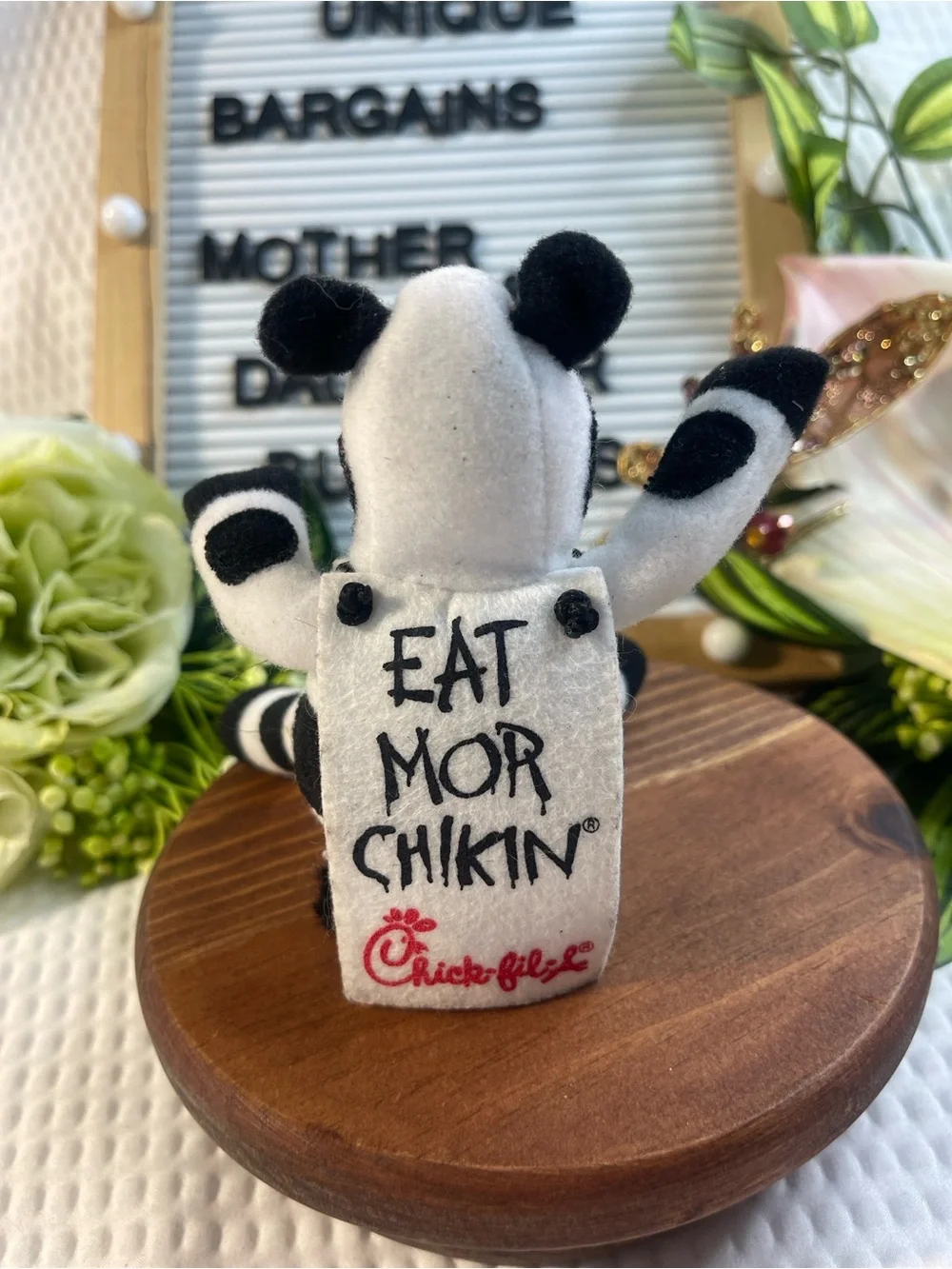 Chick-fil-A Cow Stuffed Plush Toy Eat Mor Chikin 5